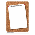 Cork Stock Art Full Color Dry Erase Decals w/ Grocery List (8"x11")